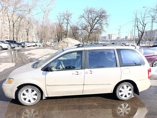 2001 Mazda MPV II (LW), бежевый, 525000 рублей, вид 3