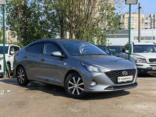 2020 Hyundai Solaris II Рестайлинг, серый, 1089000 рублей, вид 3