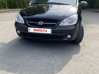 2009 Hyundai Getz I Рестайлинг, чёрный, 360000 рублей, вид 2
