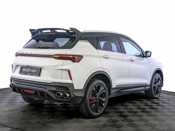 2023 Geely Coolray (Binyue Cool) I Рестайлинг, белый - вид 4
