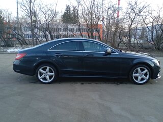 2015 Mercedes-Benz CLS 400 II (C218) Рестайлинг, чёрный, 3200000 рублей, вид 4