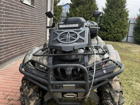 2013 Yamaha Grizzly 550, серый, 810000 рублей, вид 1