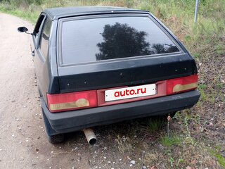 1996 Lada (ВАЗ) 2108, чёрный, 70000 рублей, вид 3