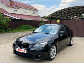 2007 BMW 5 серии 530xd V (E60/E61) Рестайлинг, чёрный, 1500000 рублей, вид 3