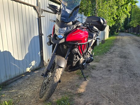 2017 Honda VFR 1200X (Crosstourer), красный, 1600000 рублей, вид 3