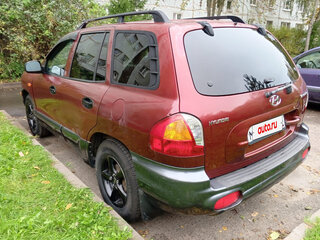 2001 Hyundai Santa Fe I, пурпурный, 380000 рублей, вид 5