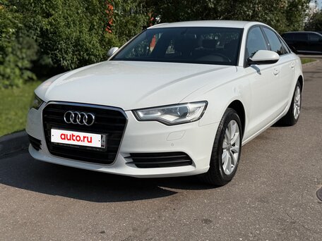 2014 Audi A6 IV (C7), белый, 1950000 рублей, вид 1
