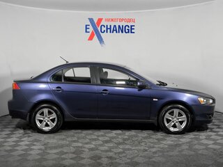 2008 Mitsubishi Lancer X, синий, 488000 рублей, вид 4