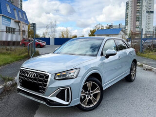 2023 Audi Q2 L 35 TFSI I Рестайлинг, голубой, 2170000 рублей, вид 1