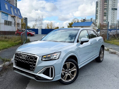 2023 Audi Q2 L 35 TFSI I Рестайлинг, голубой, 2170000 рублей, вид 1
