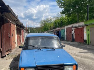2009 Lada (ВАЗ) 2107, синий, 120000 рублей, вид 2