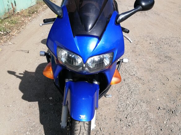 2001 Honda VFR 800, синий, 385000 рублей - вид 1