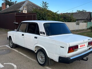 2004 Lada (ВАЗ) 2107, белый, 85000 рублей, вид 5