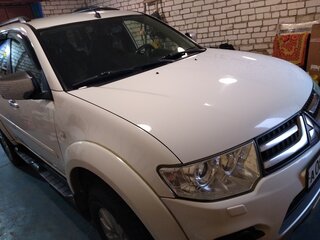 2014 Mitsubishi Pajero Sport II Рестайлинг, белый, 1795000 рублей, вид 1