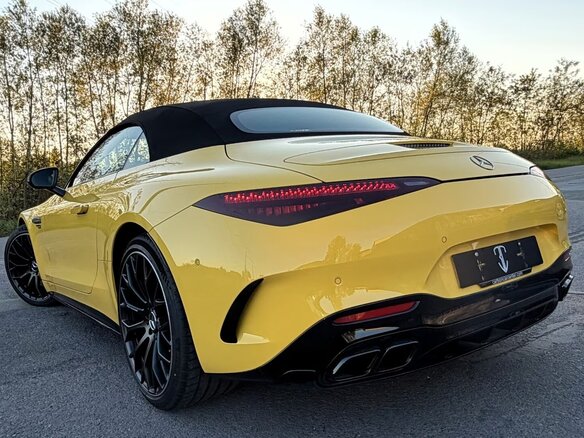 2026 Mercedes-Benz SL-Класс AMG 43 AMG IV (R232), жёлтый - вид 12