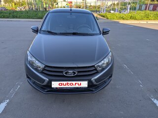 2020 Lada (ВАЗ) Granta I Рестайлинг, серый, 770000 рублей, вид 2