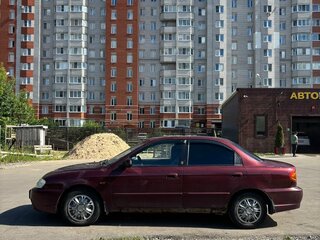 2007 Kia Spectra I Рестайлинг 2, красный, 190000 рублей, вид 3
