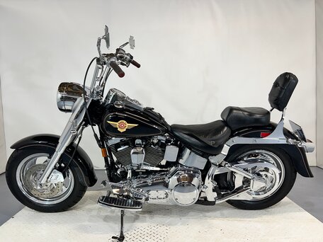 1998 Harley-Davidson Fat Boy, чёрный, 770000 рублей, вид 2