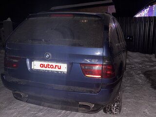 2003 BMW X5 3.0i I (E53) Рестайлинг, синий, 1150000 рублей, вид 5