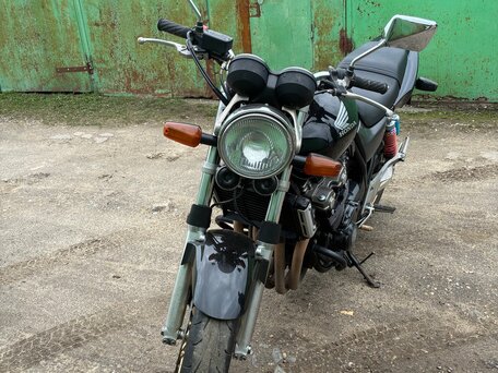 2002 Honda CB 400 Super Four, чёрный, 270000 рублей, вид 3