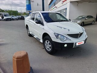 2010 SsangYong Actyon Sports I, белый, 650000 рублей, вид 4