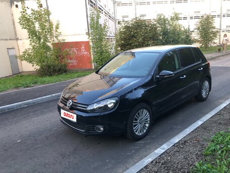 2011 Volkswagen Golf VI, синий, 970000 рублей, вид 1