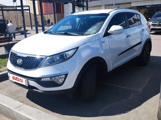 2015 Kia Sportage III Рестайлинг, белый, 1417000 рублей, вид 4