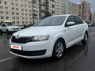 2019 Skoda Rapid I Рестайлинг, белый, 1070000 рублей, вид 1