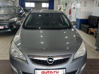 2010 Opel Astra J, серебристый, 580000 рублей, вид 2