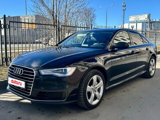 2016 Audi A6 IV (C7) Рестайлинг, чёрный, 1390000 рублей, вид 1