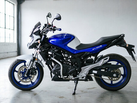 2013 Suzuki SFV 400 Gladius, синий, 390000 рублей, вид 1