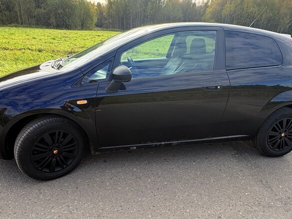 2007 Fiat Punto III Grande Punto, чёрный, 320000 рублей - вид 7