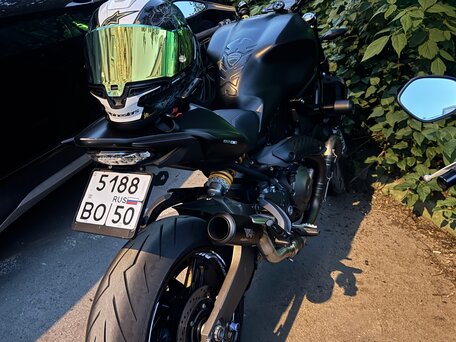 2015 Ducati Monster 821, чёрный, 750000 рублей, вид 3