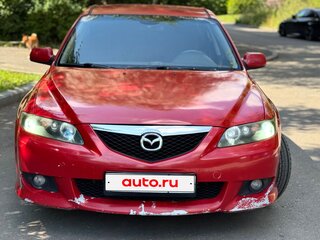 2007 Mazda 6 I (GG) Рестайлинг, красный, 360000 рублей, вид 1