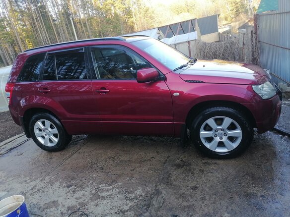 2007 Suzuki Grand Vitara II, красный - вид 12