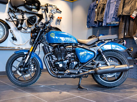 2026 Royal Enfield Shotgun, синий, 732000 рублей, вид 4