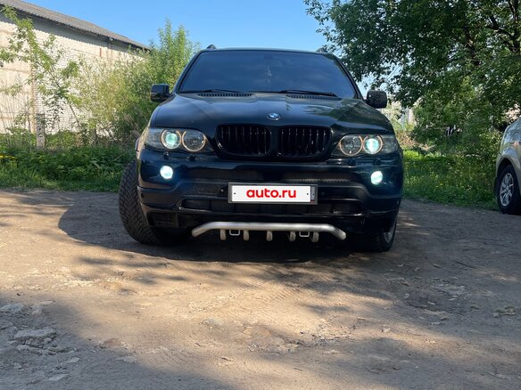 2003 BMW X5 4.4i I (E53), чёрный, 1300000 рублей - вид 15