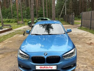 2017 BMW 1 серии 118i II (F20/F21) Рестайлинг, синий, 1430000 рублей, вид 2