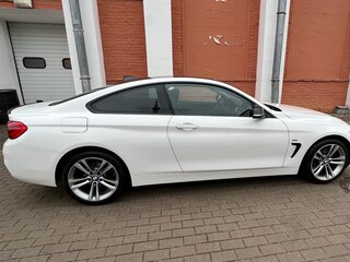 2018 BMW 4 серии 420d xDrive F32/F33/F36 Рестайлинг, белый, 2500000 рублей, вид 4