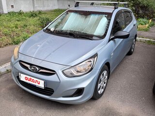 2013 Hyundai Solaris I, голубой, 850000 рублей, вид 1