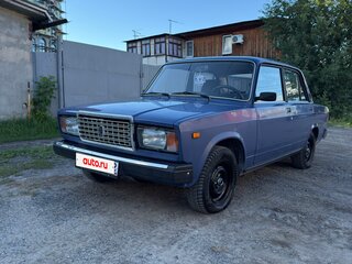 2004 Lada (ВАЗ) 2107, синий, 110000 рублей, вид 1