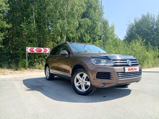 2011 Volkswagen Touareg II, коричневый, 1650000 рублей, вид 5