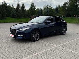 2017 Mazda Axela III Рестайлинг, синий, 1499000 рублей, вид 1