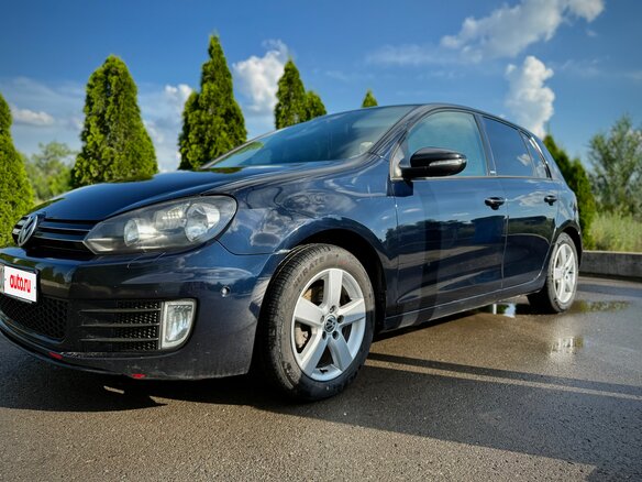 2011 Volkswagen Golf VI, синий, 850000 рублей - вид 10