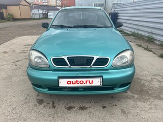 1999 Daewoo Lanos, зелёный, 175000 рублей, вид 2