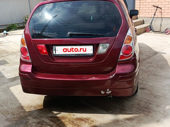2006 Suzuki Liana I Рестайлинг, пурпурный - вид 3