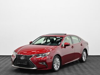 2016 Lexus ES 200 VI Рестайлинг, красный, 2149000 рублей, вид 3