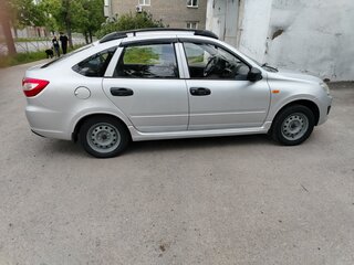 2015 Lada (ВАЗ) Granta I, серебристый, 530000 рублей, вид 2