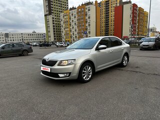 2014 Skoda Octavia III (A7), серебристый, 1350000 рублей, вид 1