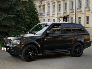 2008 Land Rover Range Rover Sport I, чёрный, 1370000 рублей, вид 4